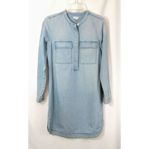 J. Crew Denim Shirtdress, XS